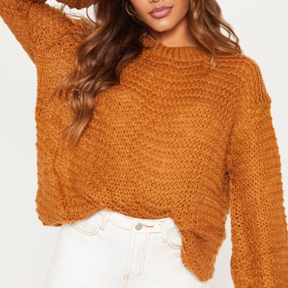 Rust oversized sweater - Picture 2 of 4